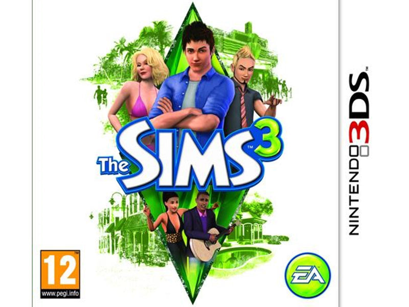 The Sims 3 - Nintendo 3DS - Virtual Life - PEGI 12