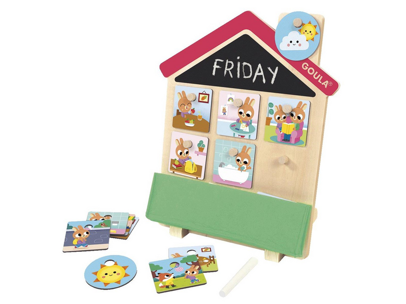 Jumbo Routines House Educational Wooden Game