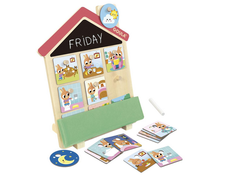 Jumbo Routines House Educational Wooden Game