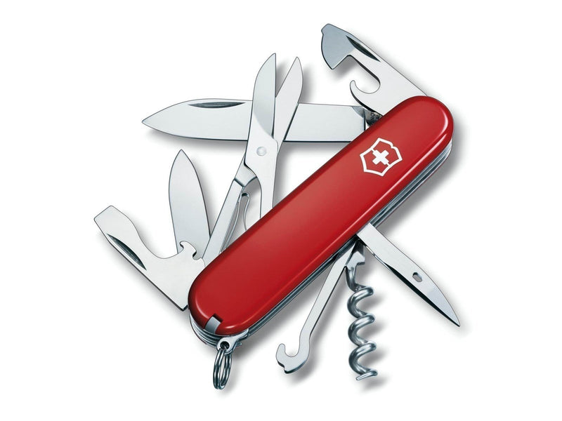 Victorinox Medium Pocket Knife Climber Red