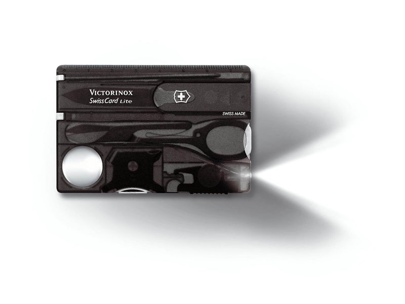 Victorinox Swiss Card Lite - 13 Function Swisscard - White LED Light