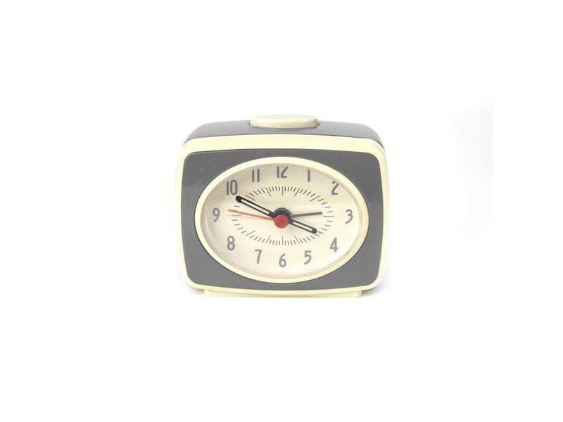 Kikkerland Small Classic Alarm Clock Grey (AC14-GR-EU)