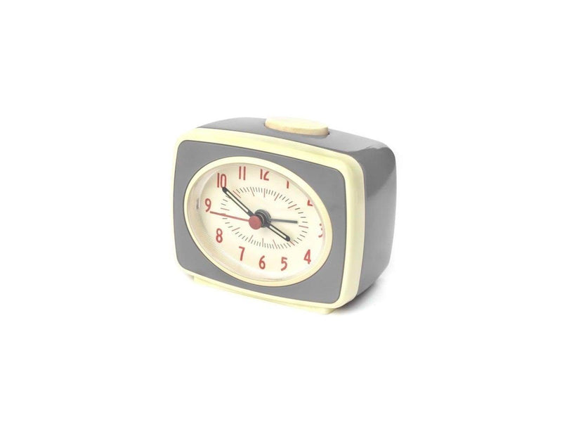 Kikkerland Small Classic Alarm Clock Grey (AC14-GR-EU)