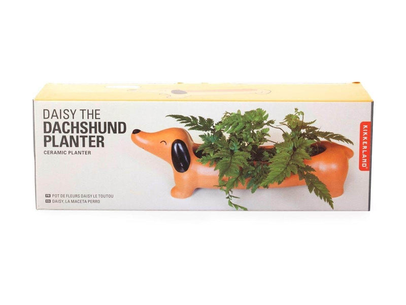 Kikkerland - Daisy The Dachshund Planter (PL17)