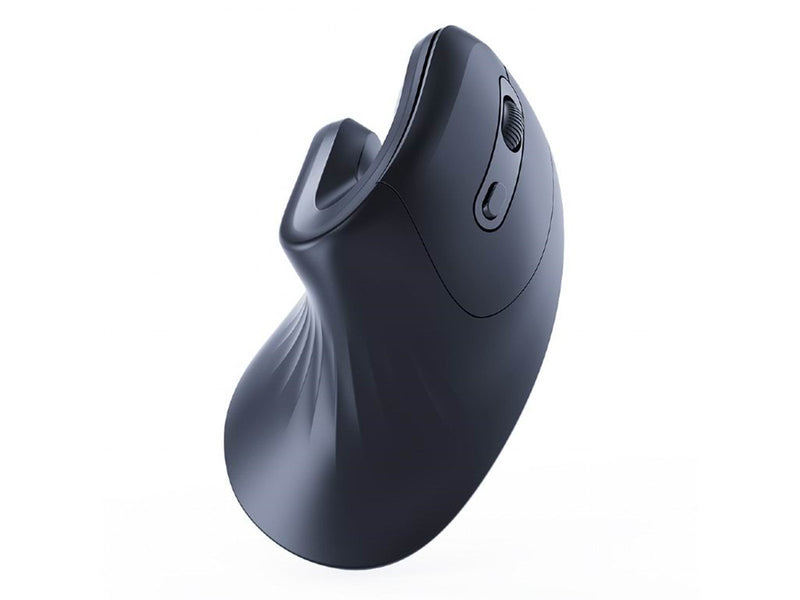 Gembird Ergonomic 6-button wireless optical mouse - Ergonomische Maus (Schwarz)