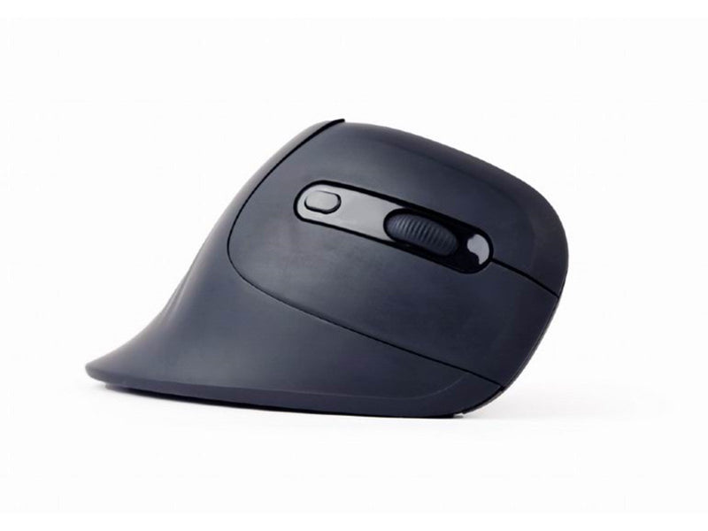 Gembird Ergonomic 6-button wireless optical mouse - Ergonomische Maus (Schwarz)