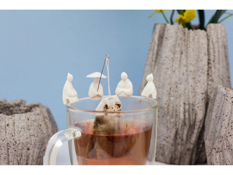 Kikkerland - Tea Holder Fisherman Set Of 4 (CU127)