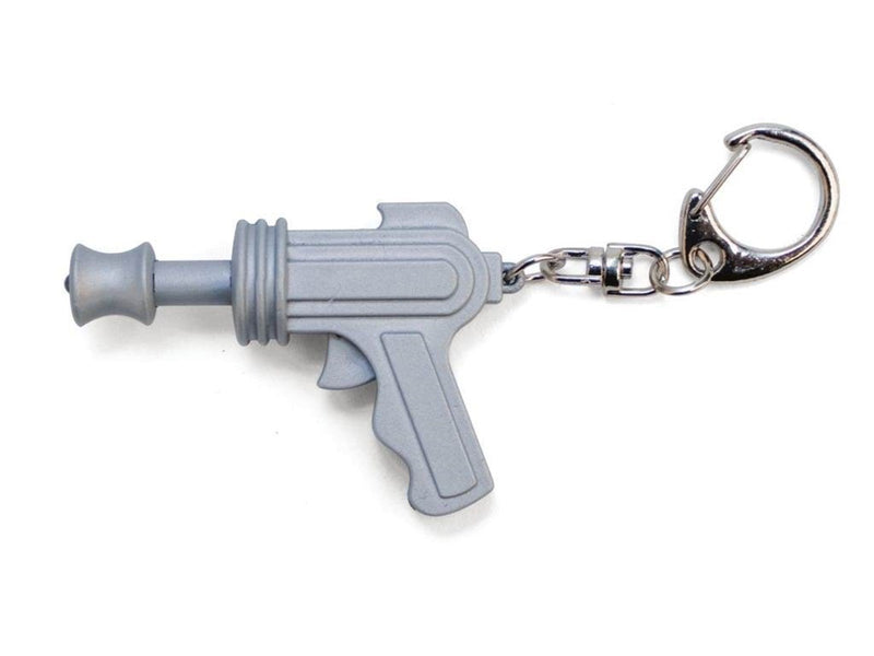 Kikkerland Space Gun Led Keychain Carded