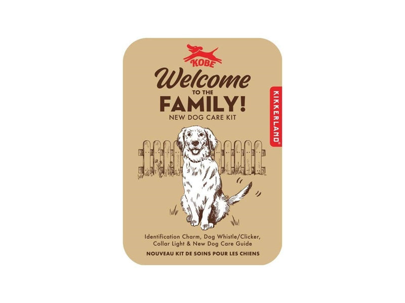 Kikkerland - Welcome To The Family Dog Kit (DIG04)