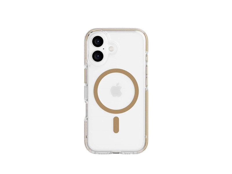 Tech21 Evo Crystal MagSafe for iPhone 16 - Gold