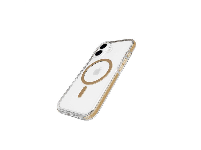 Tech21 Evo Crystal MagSafe for iPhone 16 - Gold