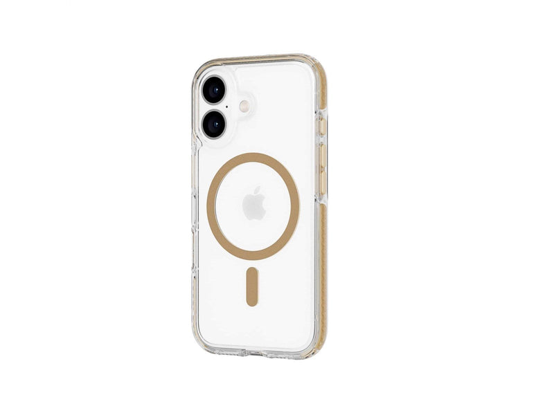 Tech21 Evo Crystal MagSafe for iPhone 16 - Gold