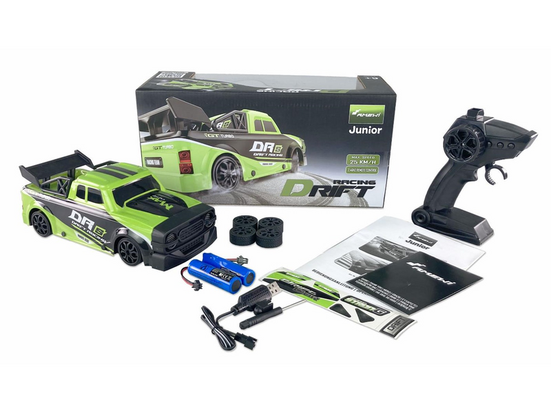 Amewi Drift Racing Car DRs 4WD 1:18 RTR Green