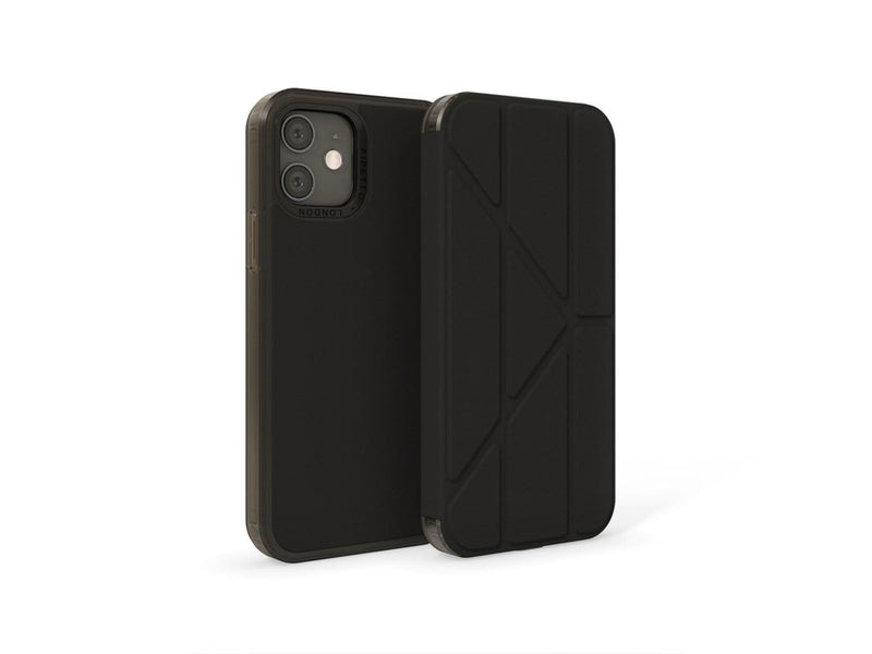 Pipetto Origami Folio for iPhone 12 Pro Max - Black