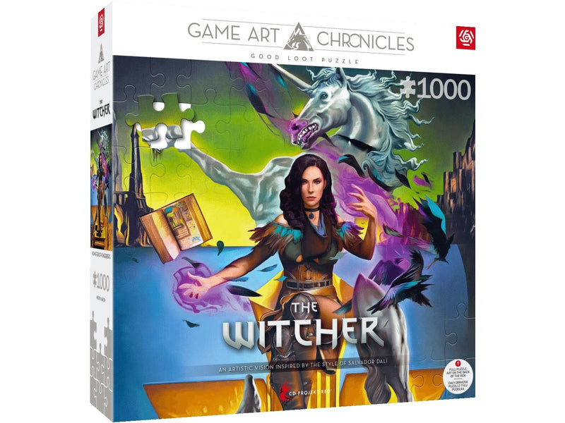 Good Loot - Game Art Chronicles Puzzle: The Witcher Yennefer & Salvador Dali (1000 pieces) - Puzzle