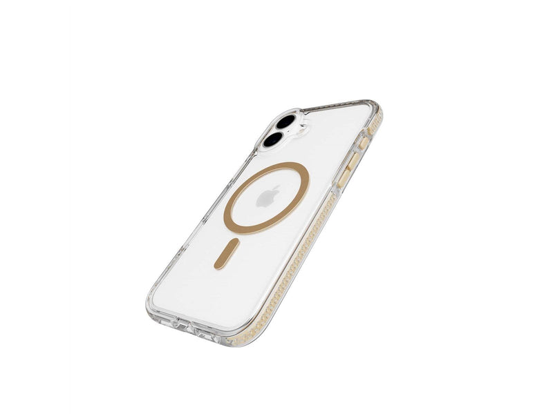 Tech21 Evo Crystal MagSafe for iPhone 16 Plus - Gold