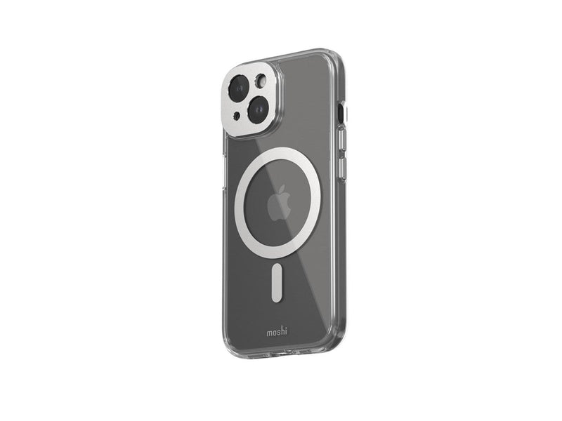 Moshi iGlaze for iPhone 15 - Lunar Silver