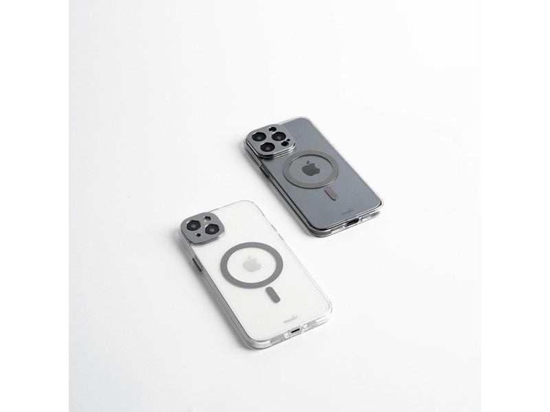 Moshi iGlaze for iPhone 15 - Meteorite Grey