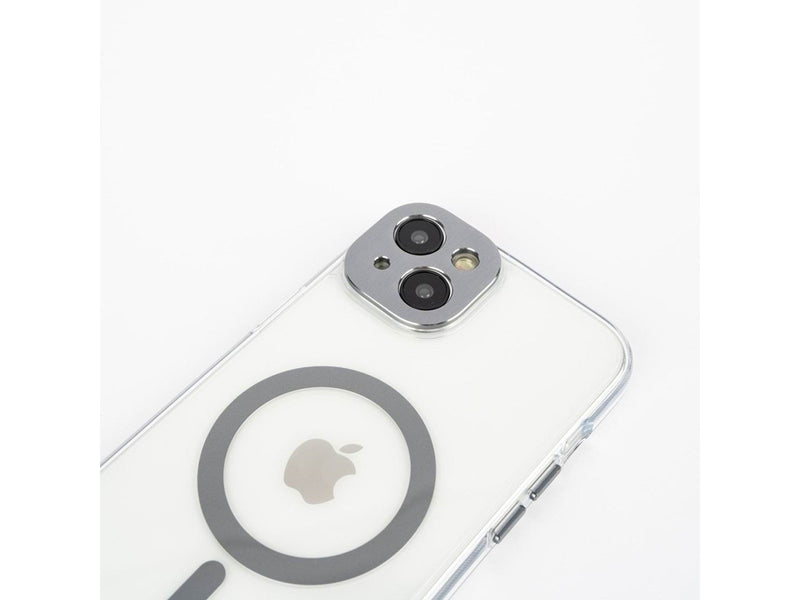 Moshi iGlaze for iPhone 15 Plus - Lunar Silver