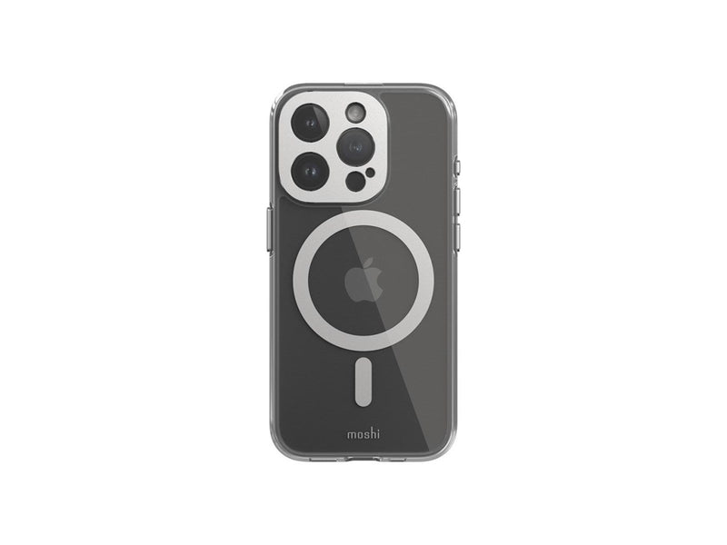 Moshi iGlaze for iPhone 15 Pro - Lunar Silver