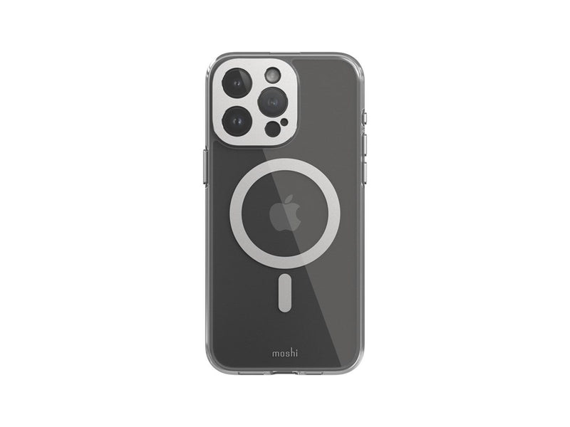 Moshi iGlaze for iPhone 15 Pro Max - Lunar Silver