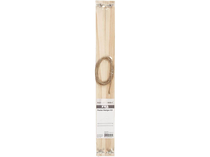 Creativ Company Wooden Poster Hanger Set