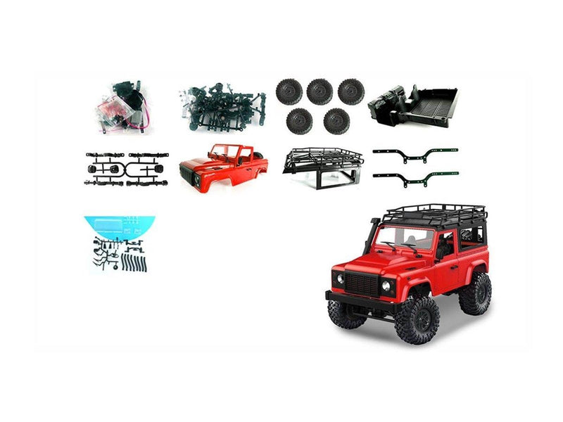 Amewi Off-road vehicle Crawler 4WD 1:12 Kit Red