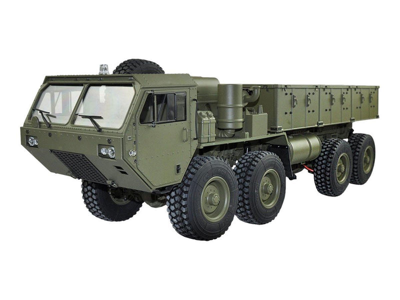Amewi US Military Truck 8x8 RTR 1:12 With Loading Area - Green