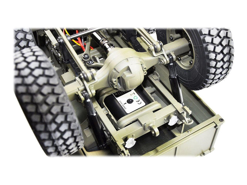 Amewi US Military Truck 8x8 RTR 1:12 With Loading Area - Green
