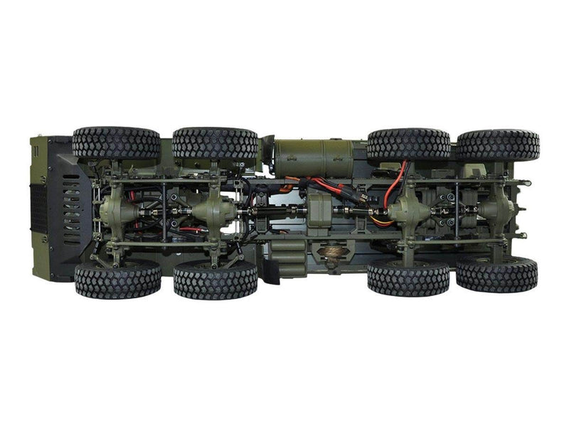Amewi US Military Truck 8x8 RTR 1:12 With Loading Area - Green