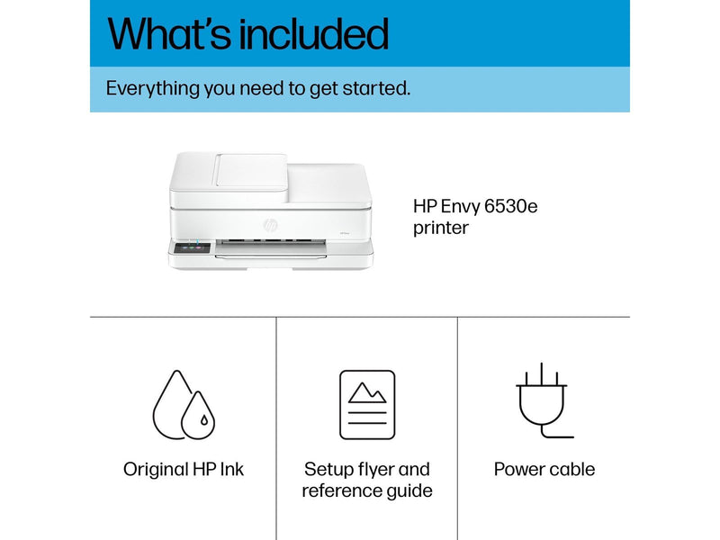 HP ENVY 6530e All-in-One Tintendrucker Multifunktion mit Fax - Farbe - Tinte