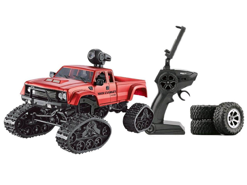 Amewi Pickup Truck FPV with Wheels & Chains 4WD RTR 1:16 Red