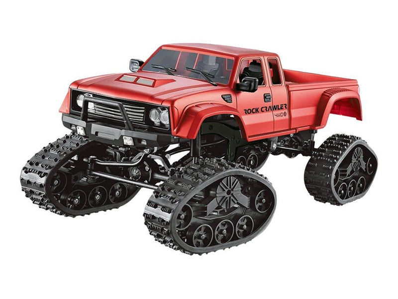 Amewi Pickup Truck with Wheels & Chains 4WD RTR 1:16 Red