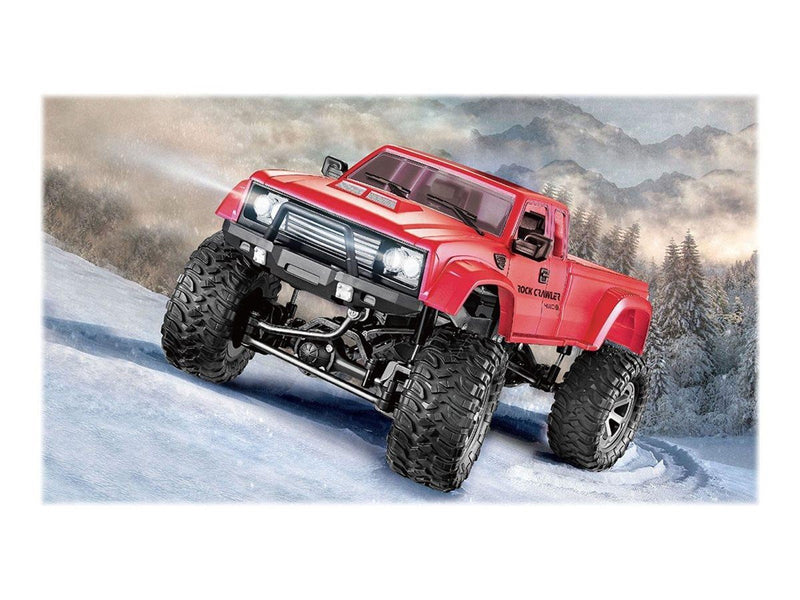 Amewi Pickup Truck with Wheels & Chains 4WD RTR 1:16 Red