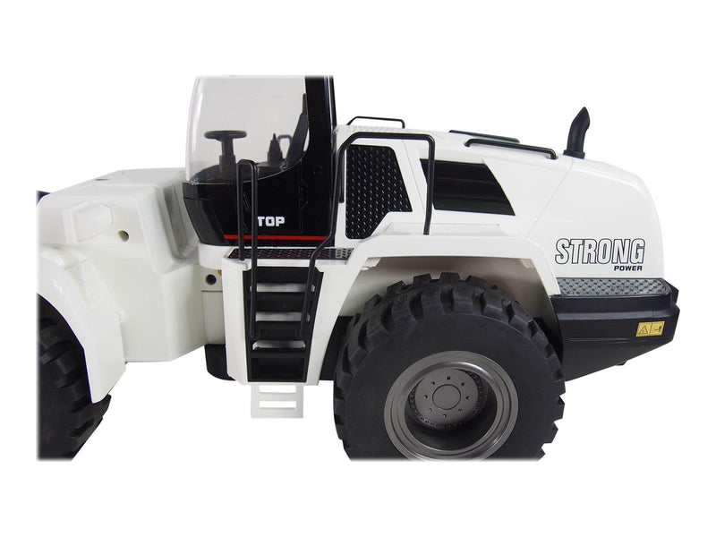 Amewi Wheel Loader G484E AE 1:14 RTR 10-Channel Sound Light Partial Metal White