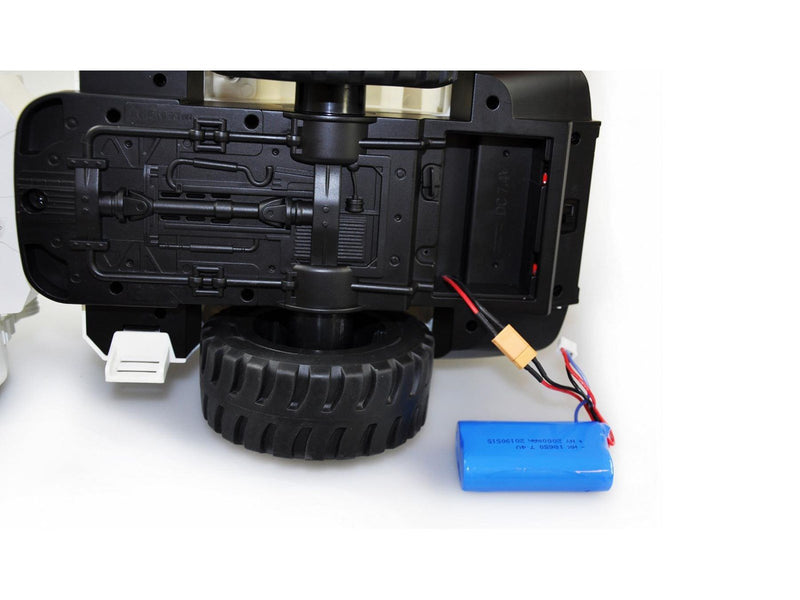 Amewi Wheel Loader G484E AE 1:14 RTR 10-Channel Sound Light Partial Metal White
