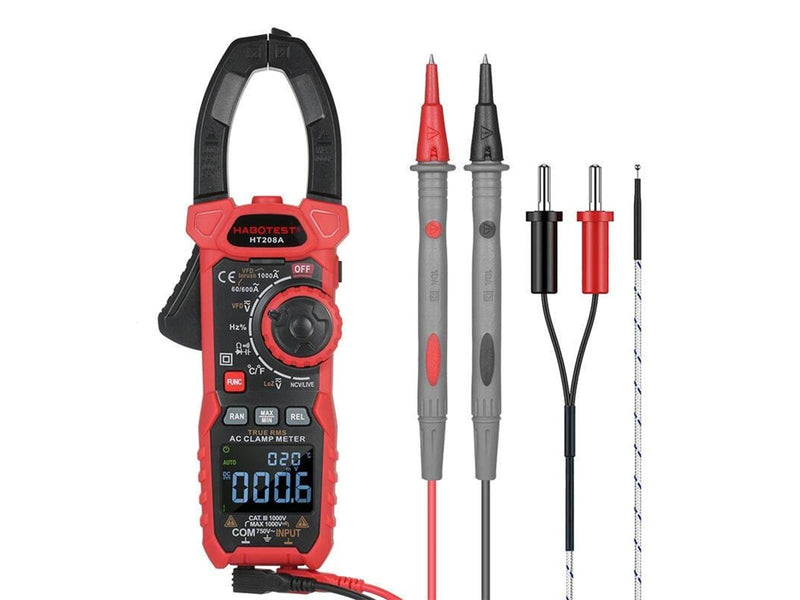 Habotest Digital Clamp Meter HT208D