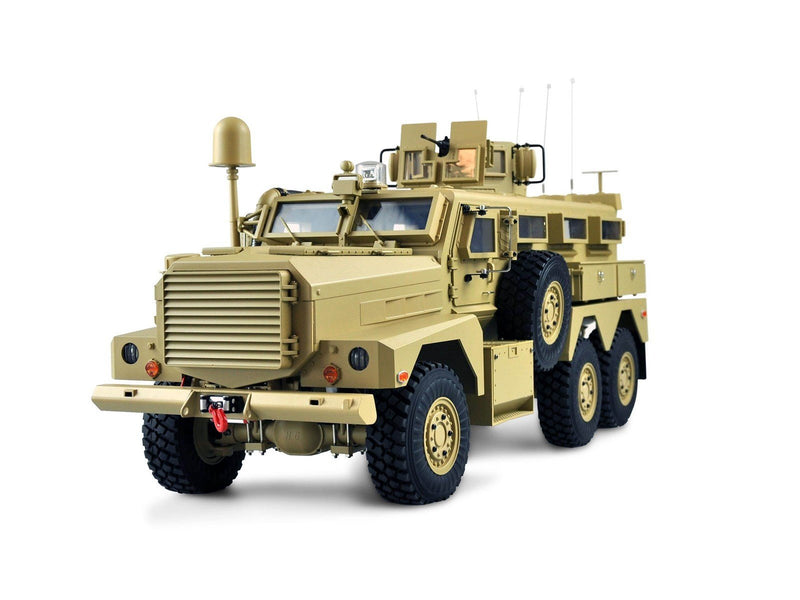 Amewi US Military Vehicle MRAP 6x6 1:12 RTR with Light Sound & Smoke