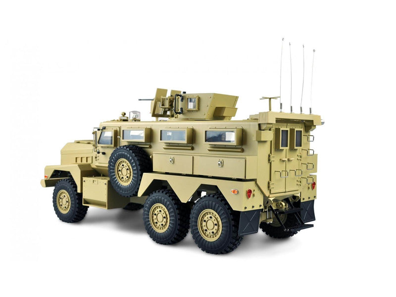 Amewi US Military Vehicle MRAP 6x6 1:12 RTR with Light Sound & Smoke
