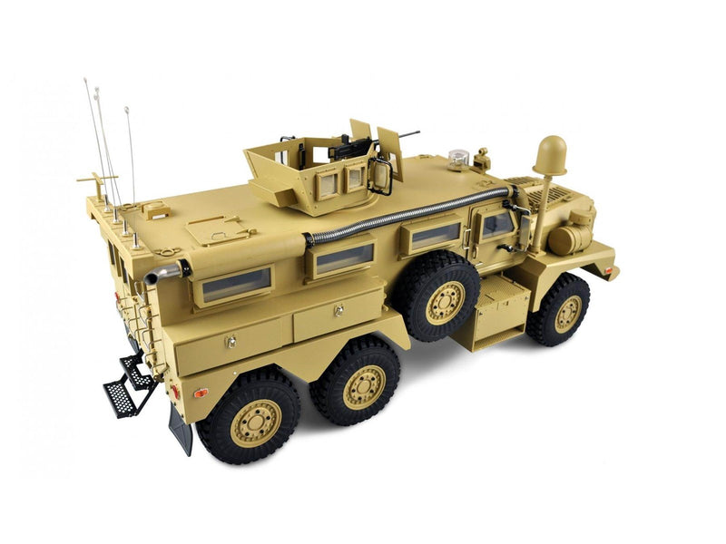 Amewi US Military Vehicle MRAP 6x6 1:12 RTR with Light Sound & Smoke