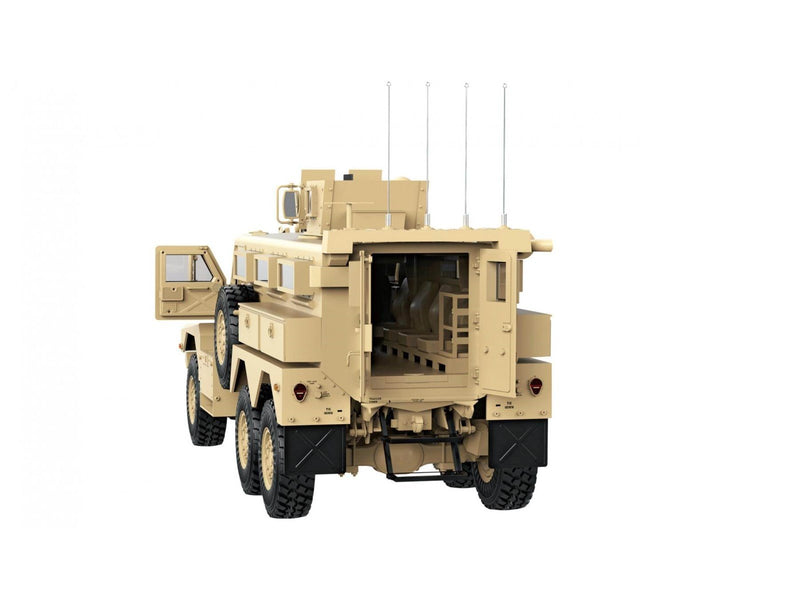 Amewi US Military Vehicle MRAP 6x6 1:12 RTR with Light Sound & Smoke