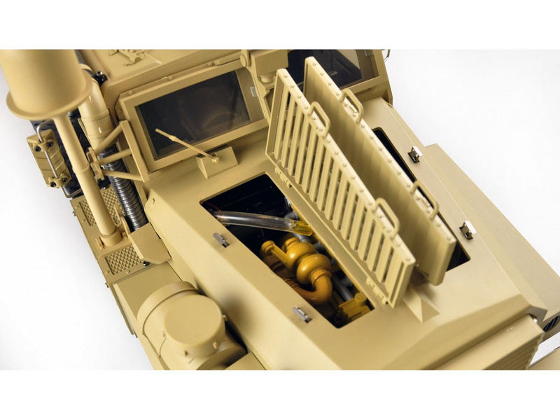 Amewi US Military Vehicle MRAP 6x6 1:12 RTR with Light Sound & Smoke