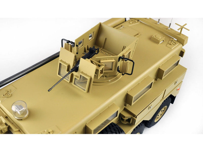 Amewi US Military Vehicle MRAP 6x6 1:12 RTR with Light Sound & Smoke