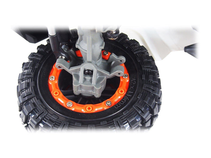 Amewi AMX Rock RCX10B Scale Crawler Pick-Up 1:10 RTR White