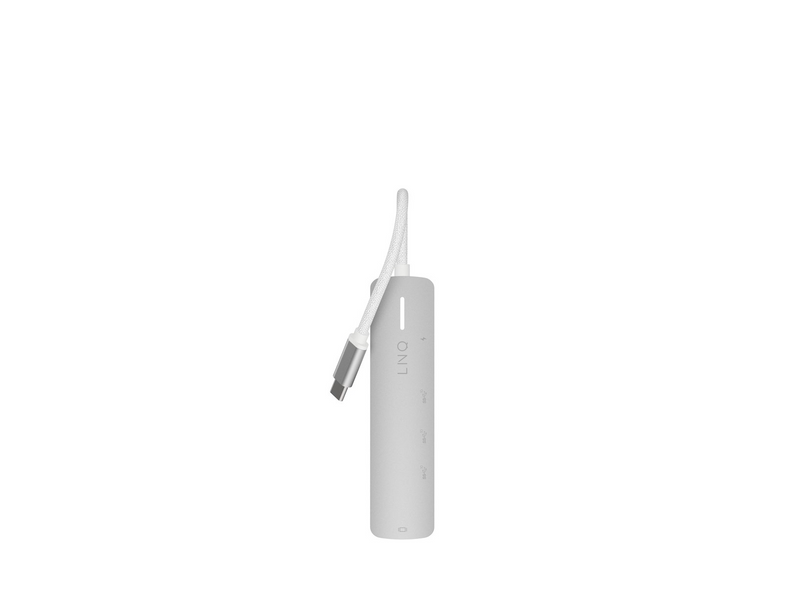 LINQ 5in1 PRO 140W USB-C Multiport Hub | Space Grey-White
