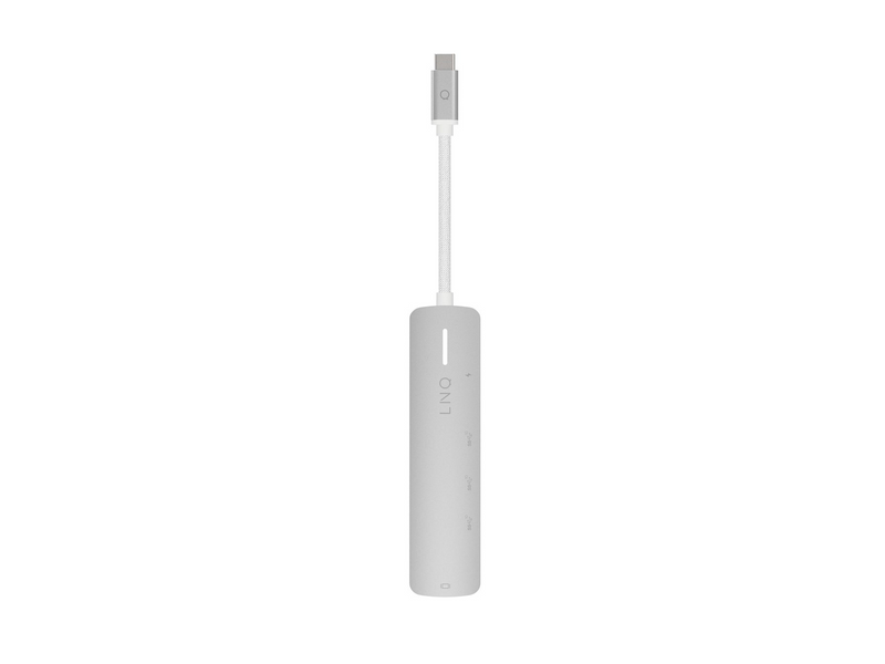 LINQ 5in1 PRO 140W USB-C Multiport Hub | Space Grey-White