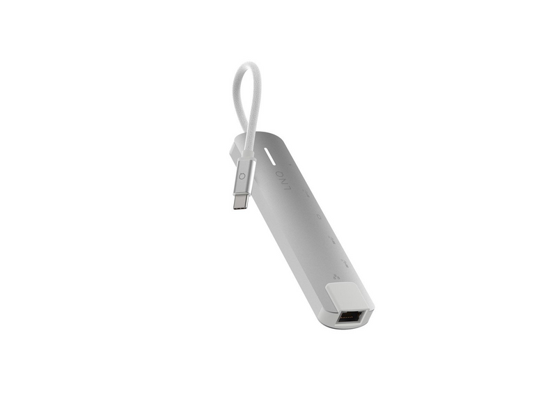 LINQ 6in1 PRO 140W USB-C Multiport Hub | Space Grey-White