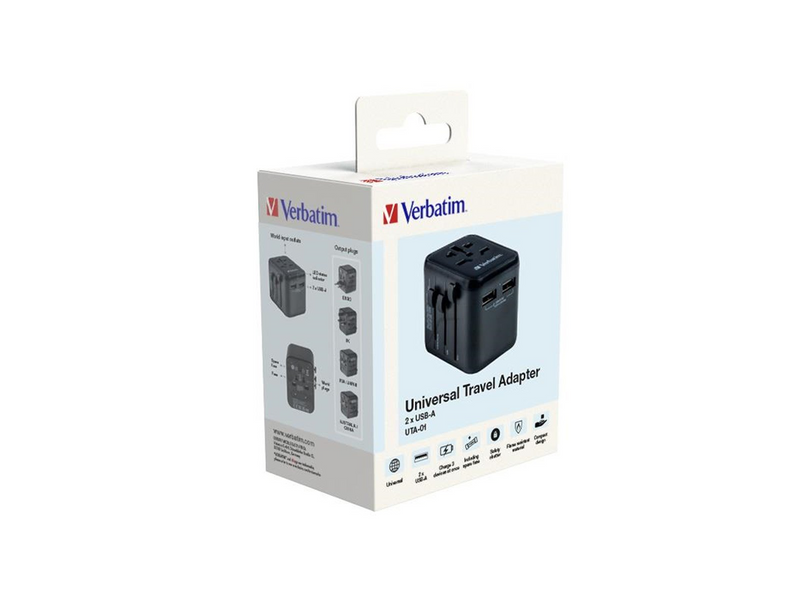 Verbatim UTA-01 - power adapter - 12 Watt