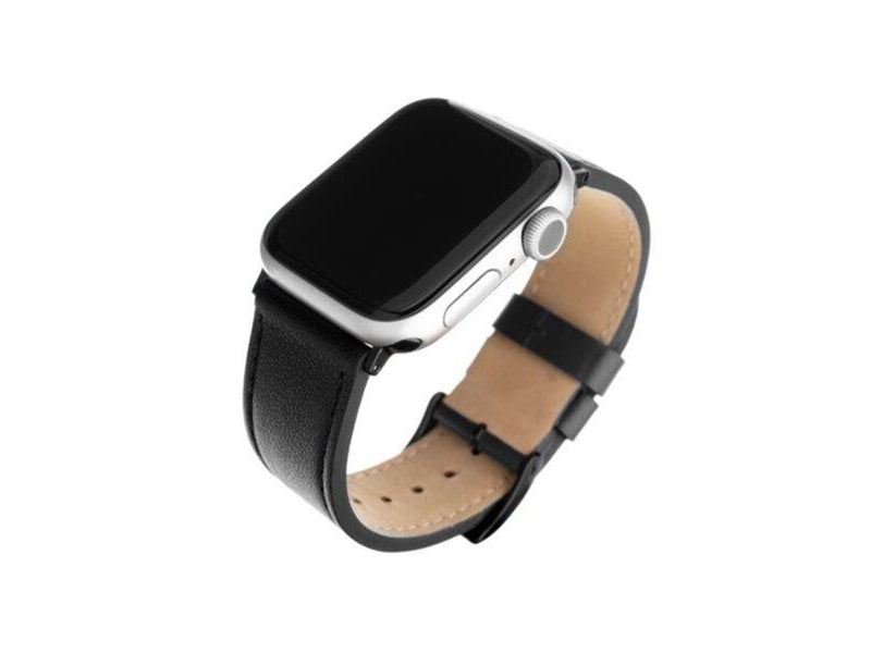 FIXED Leather Strap for Apple Watch 38/40/41mm - Black