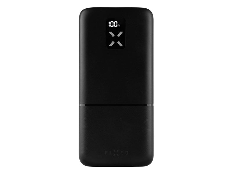 FIXED Zen USB-C PD 20W Power Bank 30.000 mAh - Black Powerbank (Akku) - schwarz - 30000 mAh